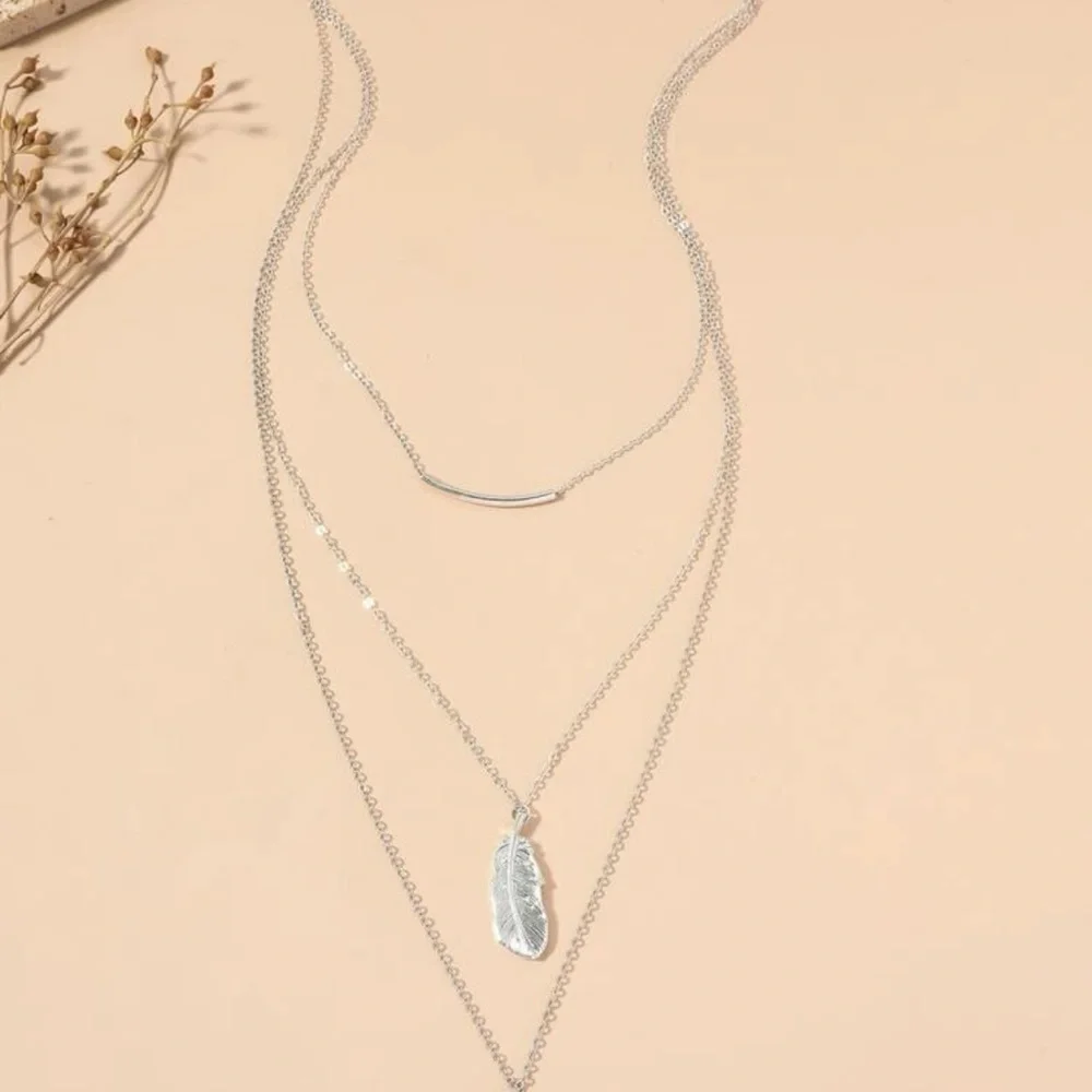 3 LAYERED TURQUOISE NECKLACE - Picture 6 of 6